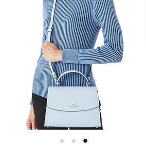 NWT Kate Spade New York DARCY TOP HANDLE SATCHEL- Color: Ocean Fog